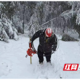 国网赫山区供电公司：迎雪而上攻坚行 奋战不息护光明