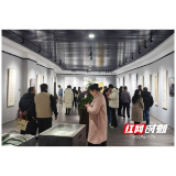 长乐未央·岳麓印社第三届青年篆刻家八人作品展（益阳展）在赫山区图书馆开幕