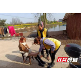 大通湖区：上门贴心服务 残障人员生活有保障