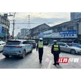 桃江交警倾情守护春节长假192小时