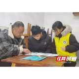 南县明山头镇：敲门行动讲法律 为民服务零距离