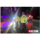 天寒地冻 桃江的警灯又亮了一夜