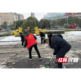 南县：以雪为“令” 城管履职为民