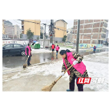 桃江县马迹塘镇：多措并举打好应对雨雪冰冻天气“主动仗”