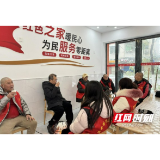 赫山区桃花仑街道：“红色之家” 服务一群人 温暖一座城