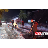 南县三仙湖镇：多措并举积极应对低温雨雪冰冻天气