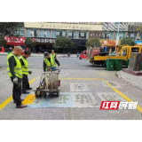 南县：消防通道画标识 保障生命“新宽度”