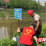 南县乌嘴乡开展五一节前防溺水宣传和巡查活动