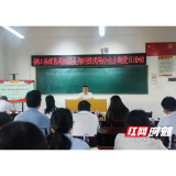 桃江这场“主题党日”活动开进了乡村学校