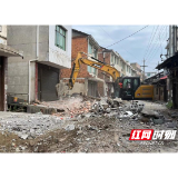 “让”出一条幸福路 —— 记桃江县马迹塘镇天府庙社区老街道路提质改造