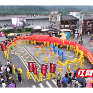漫游益阳丨当30米长虾“闯入”古巷……假期来资阳这样玩