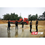 赫山区欧江岔镇开展预拌混凝土农村站专项整治行动