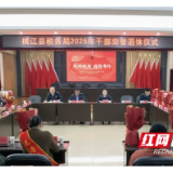 桃江县税务局举行2025年度干部荣誉退休仪式