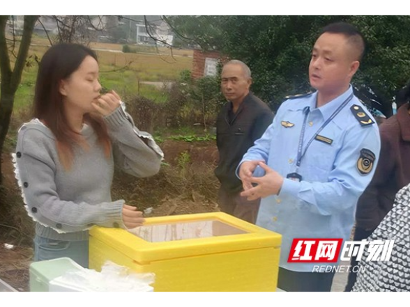 赫山区新市渡镇：织密校园食品安全防护网