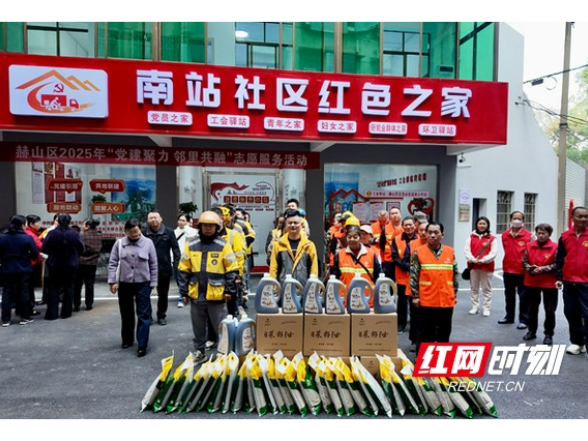 赫山区开展2025年“党建聚力 邻里共融” 志愿服务活动