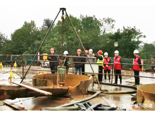 益阳市交通质安站开展在建交通项目“安全体检”