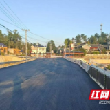 赫山区岳家桥镇:主干道提质改造惠民生 精准发力护航乡村振兴