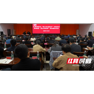 大通湖区举行“能力素质提升”专题培训 聚焦领导干部行政能力建设