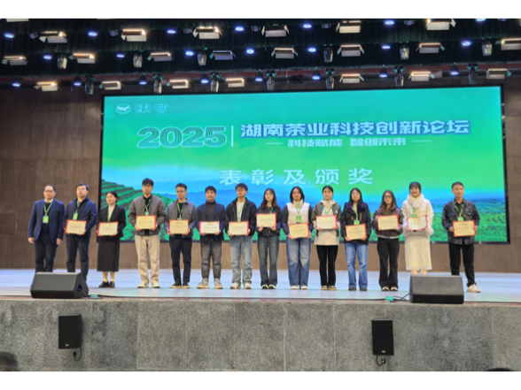 2025湖南茶业科技创新论坛召开 白沙溪选送论文获评二等奖