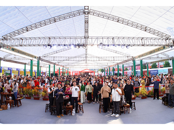 非遗茶香漫芳村 白沙溪老茶新品闪耀第三届广州茶文化节