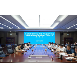 省自然资源厅来益调研汛旱并防与耕地置换协同推进机制改革工作