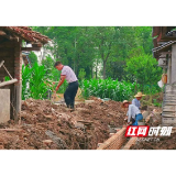 疏通“堵心渠” 架起“连心桥”——大通湖区向东村下水道改造暖民心