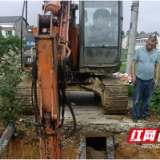 桃江县浮邱山乡：紧急抢修垮塌涵道 全力保障农田灌溉