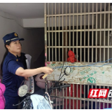 益阳：消防宣传进社区 守好电动自行车“安全关”