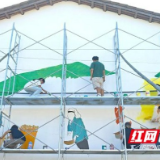 湖南城市学院：画笔助力乡村振兴