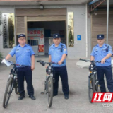 桃江：骑行反诈进辖区 反诈宣传零距离