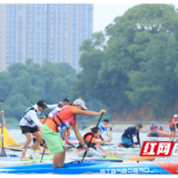 2025沅江市首届桨板水上马拉松系列赛燃情开赛