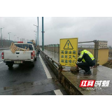 雪“警”已至 桃江交警枕戈待旦迎战寒潮