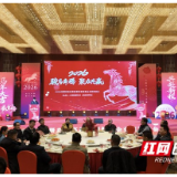骏马奔腾 聚力共赢 2026年国家级益阳高新区迎新春企业家茶话会举行