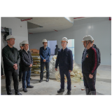 左志锋率队双周现场调度在建项目进度和督导安全生产工作