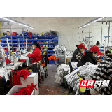 赫山区兰溪镇：家门口建起“微工厂” 奏响乡村振兴“共富曲”
