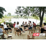 屋场会传新风 树葬践文明 赫山区欧江岔镇以绿色殡葬破题移风易俗