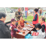 大通湖区河坝镇:健康体检“零距离” 贴心服务暖民心