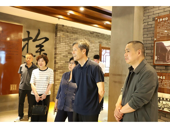 咸阳市茶业协会一行赴白沙溪考察调研