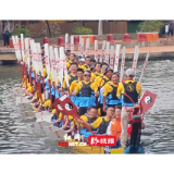 震撼！湖南龙舟亮相马来西亚，当地群众激动呐喊丨益阳兰溪双桡龙舟划进马来西亚⑦