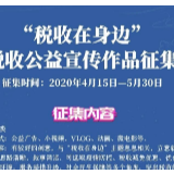 征集“税收在身边”宣传创意作品   入围即有奖金