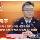 全省税务系统优秀县税务局长（书记）|国家税务总局长沙市望城区税务局 井晓宇