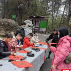 文明实践在雨花丨游园接“福”！快来湖南省植物园免费领春联