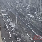 视频|长沙小年迎瑞雪  过年氛围感拉满