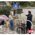 牢记初心办实事 筑牢居民出行“安全线”