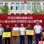 开福区消防安全委员会组织开展2023年消防队伍技能比武竞赛