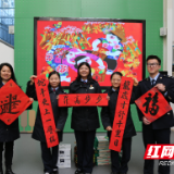 春节送暖 共绘温情画卷  长沙市税务局第一稽查局开展枫树山送温暖活动