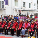 银双社区开展敬老慰问联欢活动