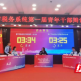 青税思辩展风采 强基增效勇担当 长沙税务第一届青年干部辩论赛开幕