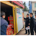 坚守一线防风险,全力以赴护平安