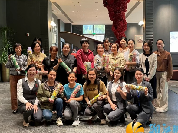 香艾筑好梦 礼献母亲节 金线巷社区开展艾草枕DIY手工活动